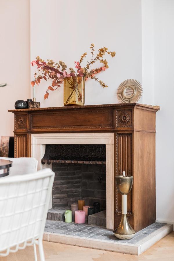 Traditional Chic, High Ceilings' Apt Aircos And Garage 안트베르펜 외부 사진